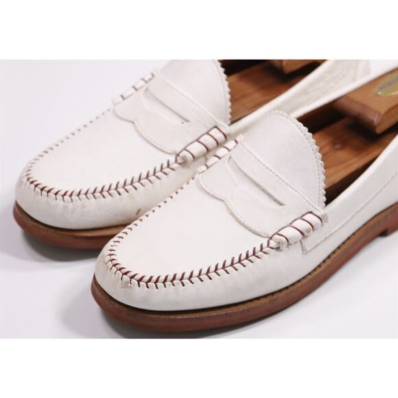 Allen Edmonds Doubleday Baseball Leather Penny Loafers Men's US 9.5 D - Picture 3 of 11